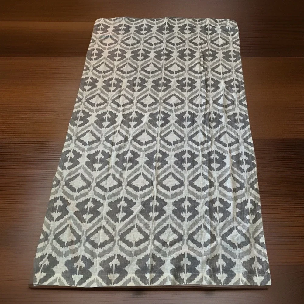 West Elm Linen‎ Blend Curtain Panel